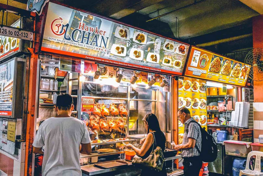 Residents at Rezi 24 can enjoy a variety of different cuisines at the hawker markets