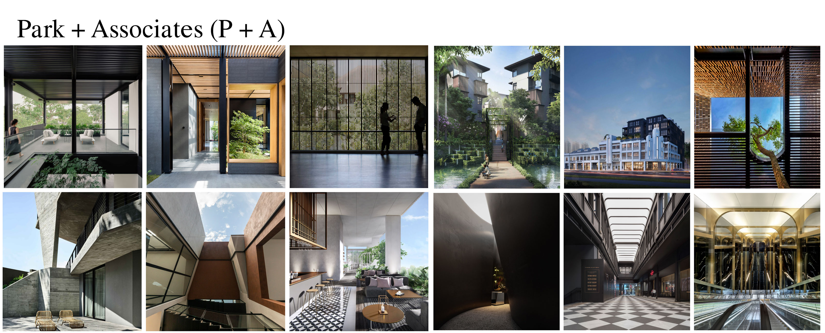 Rezi 24 Architect - Some projects of Park + Associates
