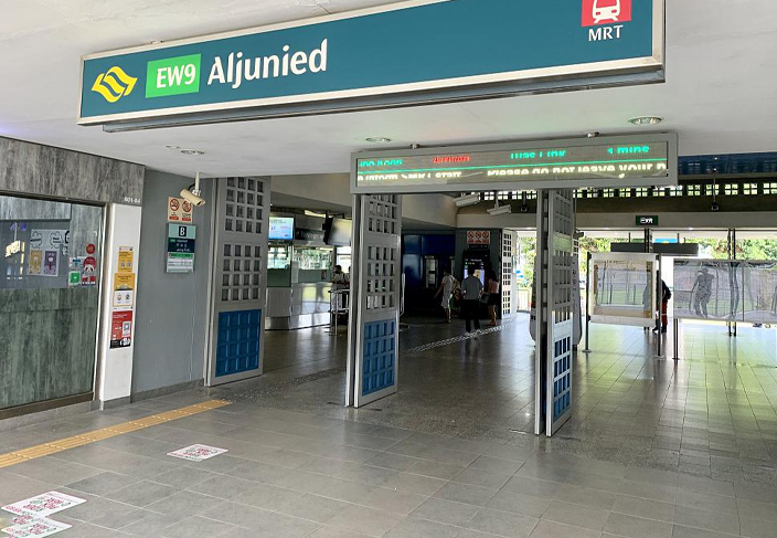 Aljunied MRT station nearby Rezi 24 Condo